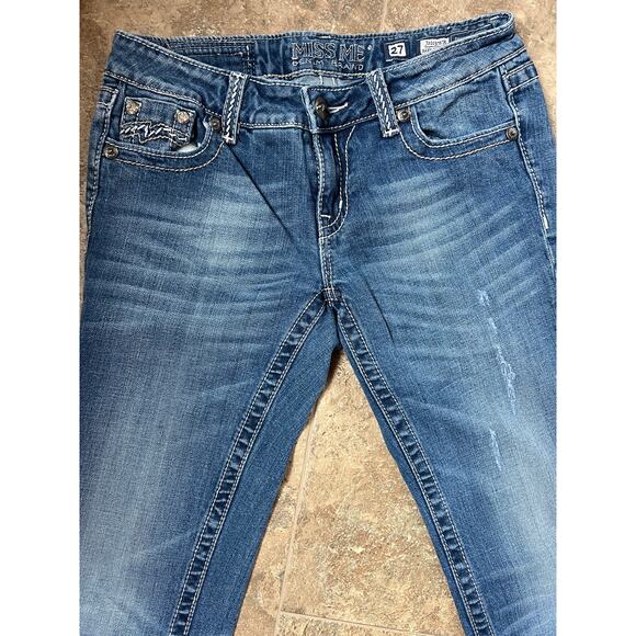 Miss Me - Easy Straight, denim jeans, Women's size 27 - Picture 2 of 11